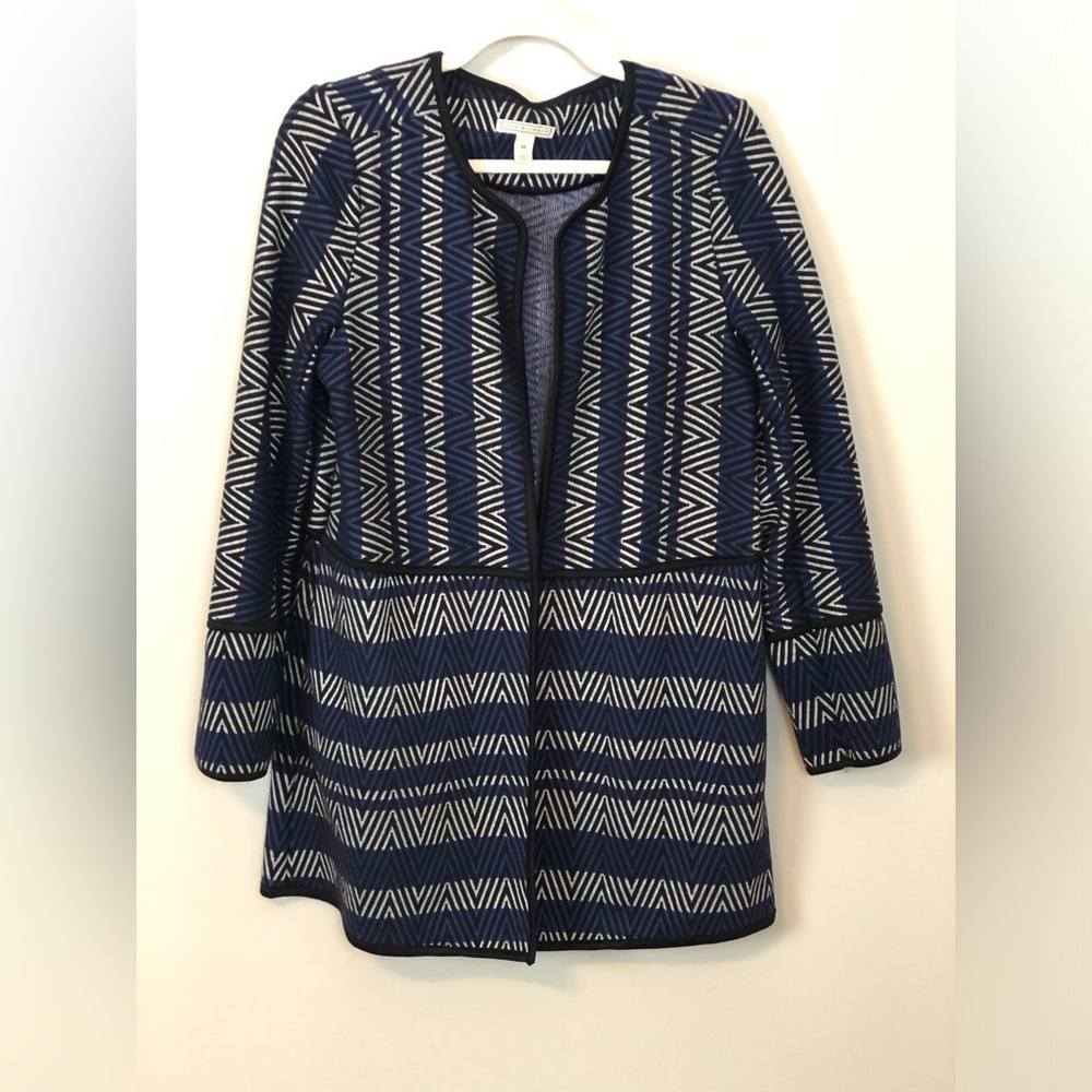 DANA BUCHMAN Long Comfort Art Blazer sz M